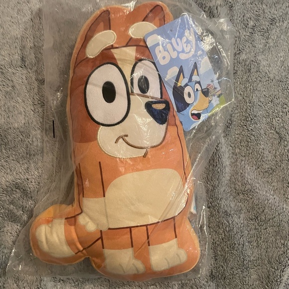 NWT Bluey - Bingo Shaped Decorative Pillow - Picture 1 of 3